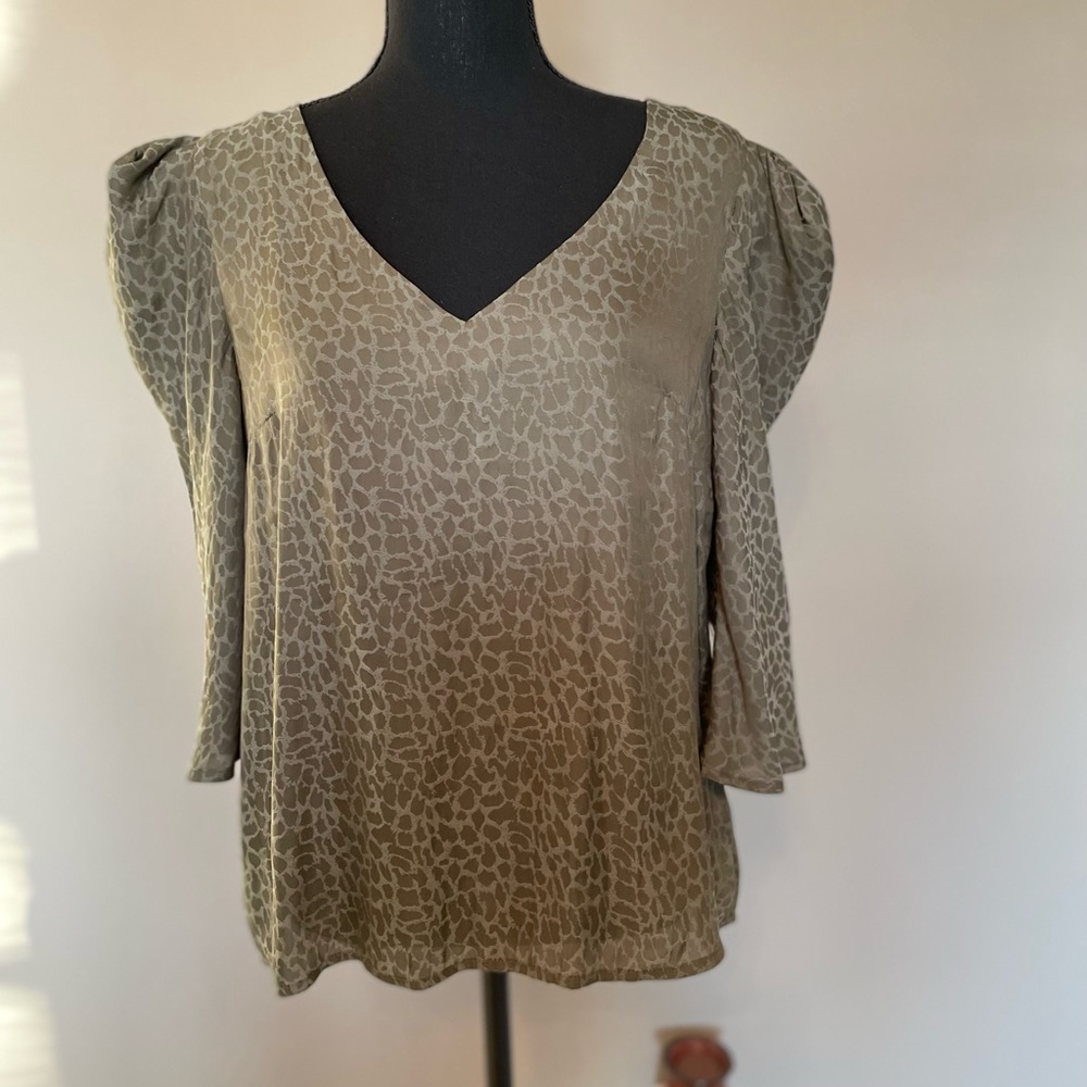 A New Day Olive Green Top